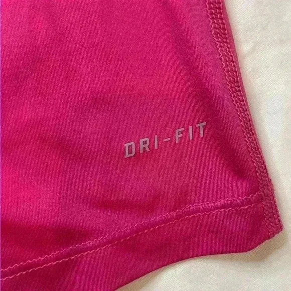 Nike Pro Dri Fit Short Sleeve Women’s Size XS Workout Active Shirt Pink - Picture 5 of 5